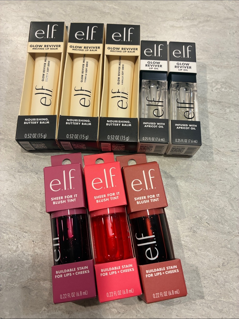 New e.l.f. Assorted Lip Tints & Balms Set